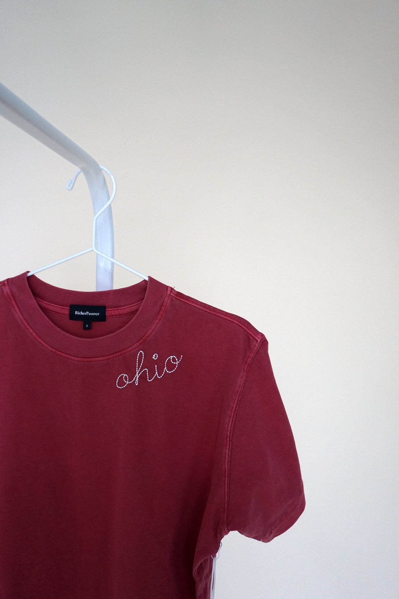 Customize Your Own Vintage Script Tee in Red